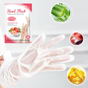 Strawberry Exfoliating Hand Mask (30pairs)