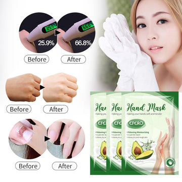 Avocado Exfoliating Hand Mask (30pairs)